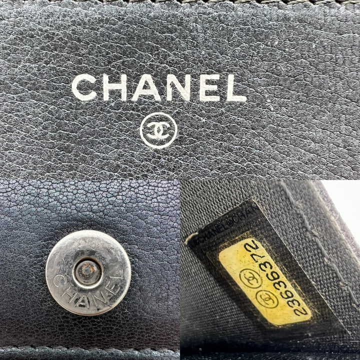 CHANEL BOY WALLET ON CHAIN