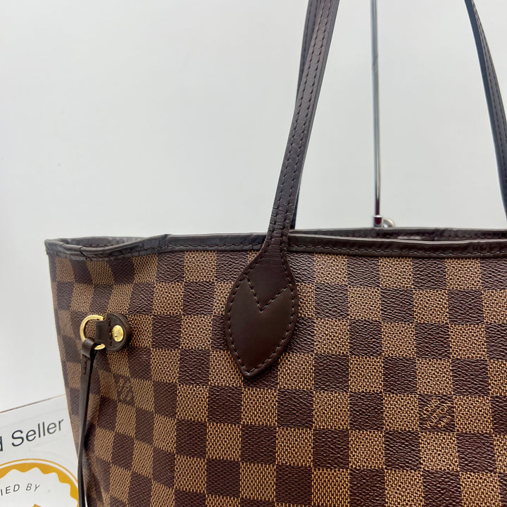 LOUIS VUITTON NEVERFULL MM DAMIER EBENE