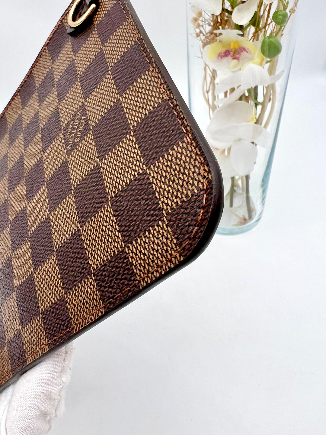 LOUIS VUITTON NEVERFULL MM DAMIER POUCH (RFID)