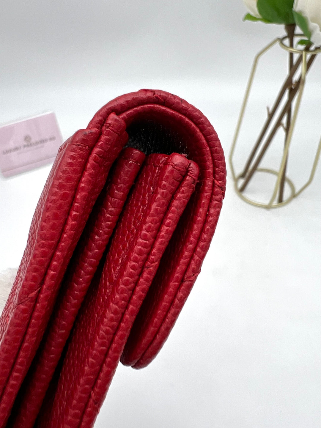 CHANEL CLASSIC SMALL FLAP CAVIAR WALLET