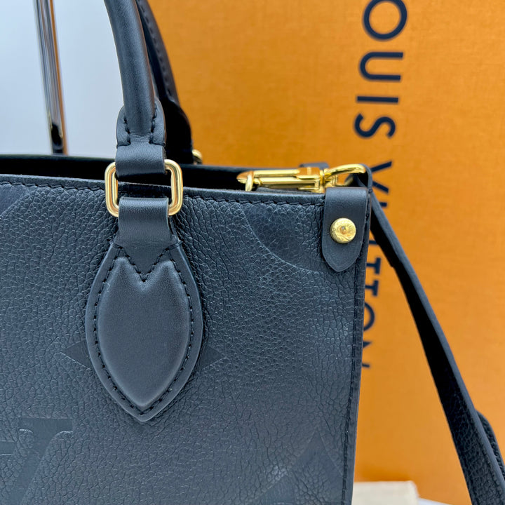 LOUIS VUITTON ON THE GO PM EMPREINTE