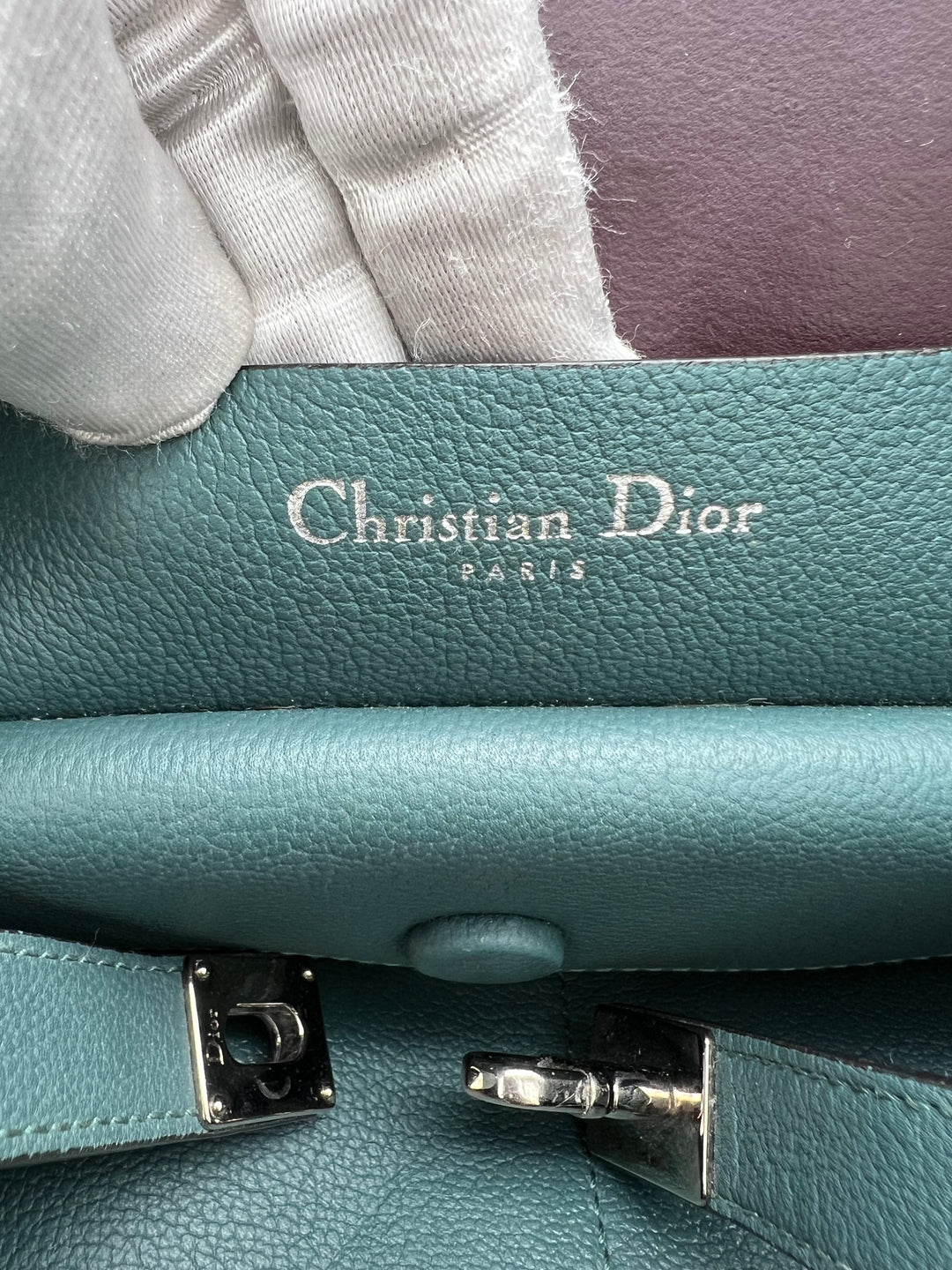 CHRISTIAN DIOR OPEN BAR LEATHER