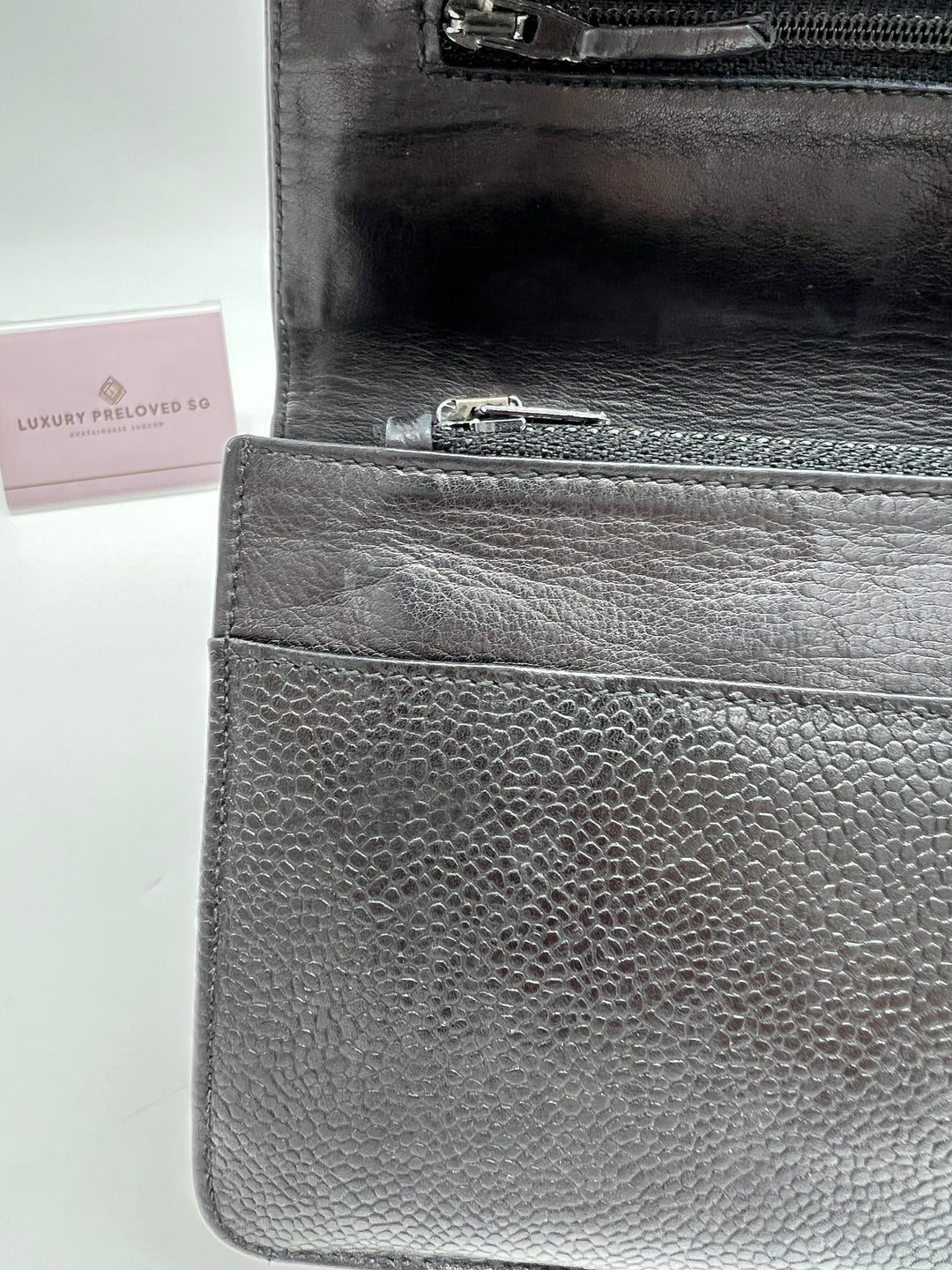 CHANEL CAVIAR TIMELESS CLUTCH