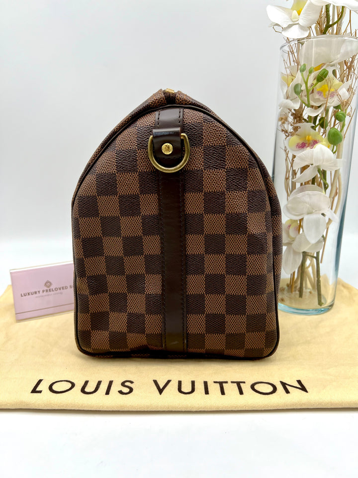 LOUIS VUITTON BANDOULIERE 30 DAMIER EBENE