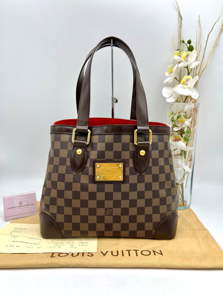 LOUIS VUITTON HAMPSTEAD PM DAMIER EBENE