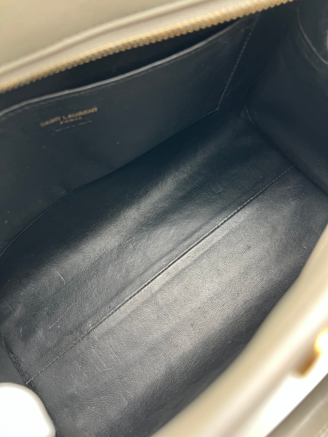 YVES SAINT LAURENT MONOGRAM CABAS BAG