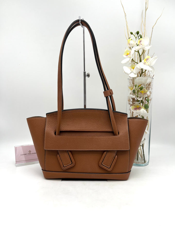 BOTTEGA VENETA ACRO GRAINY CALFSKIN