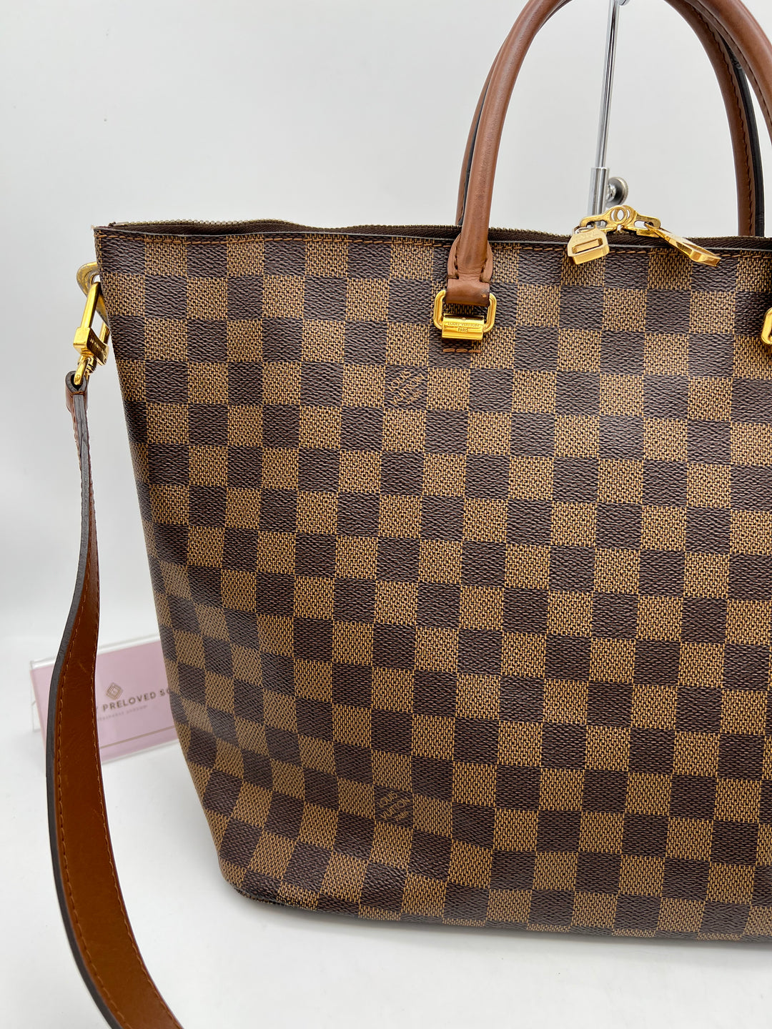 LOUIS VUITTON BELMONT DAMIER EBENE
