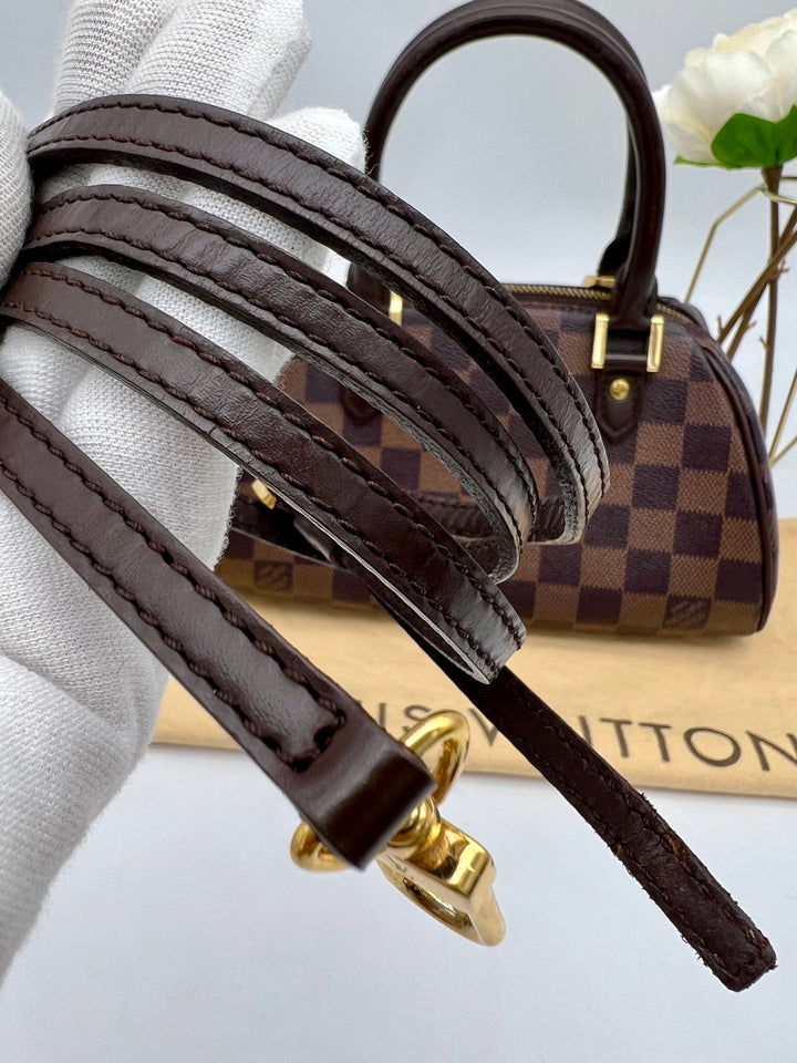 LOUIS VUITTON MINI RIBERA DAMIER EBENE