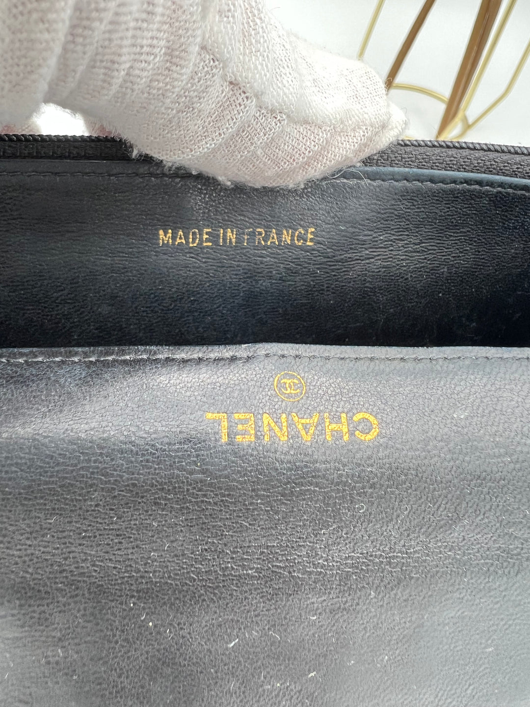 CHANEL LAMBSKIN TIMELESS CLUTCH
