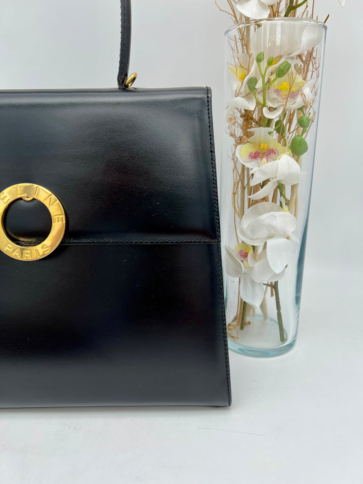 CELINE VINTAGE CALF LEATHER 2 WAY BAG