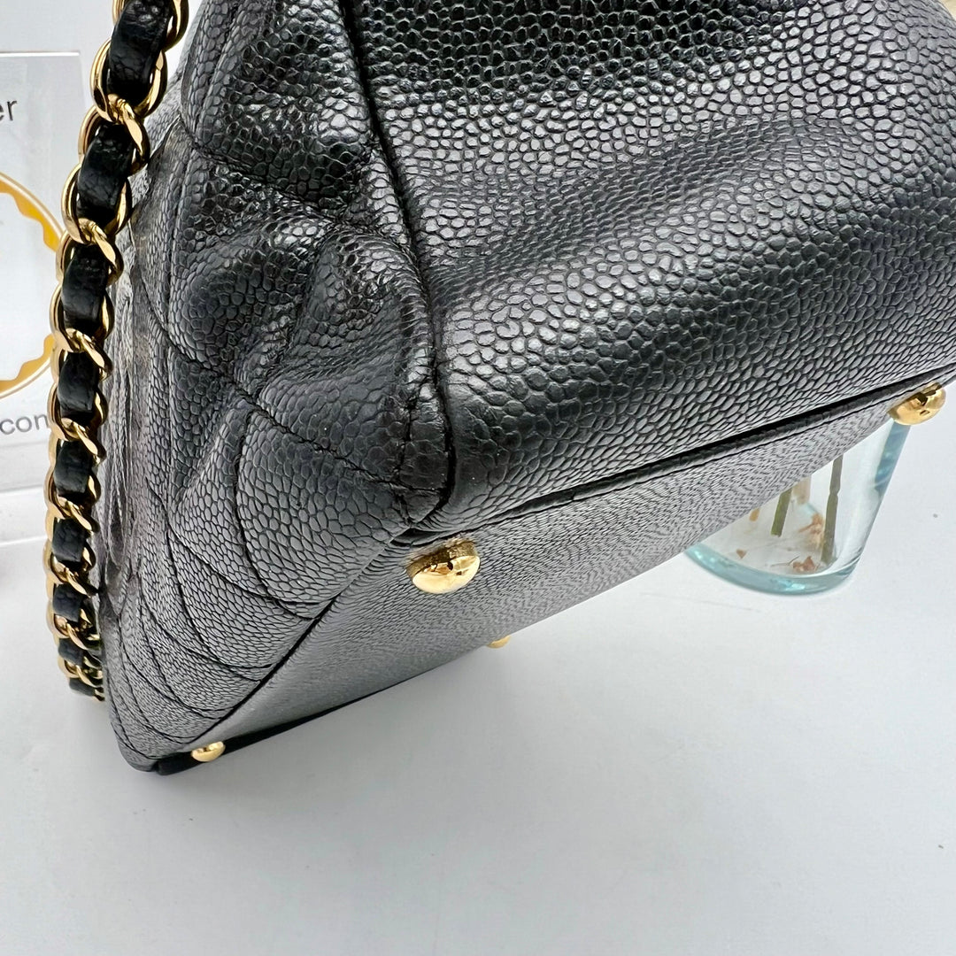 CHANEL CAVIAR PETIT TIMELESS TOTE PTT