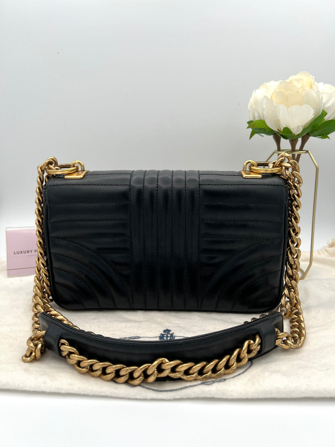 PRADA SAFFIANO DIAGRAMME SHOULDER BAG