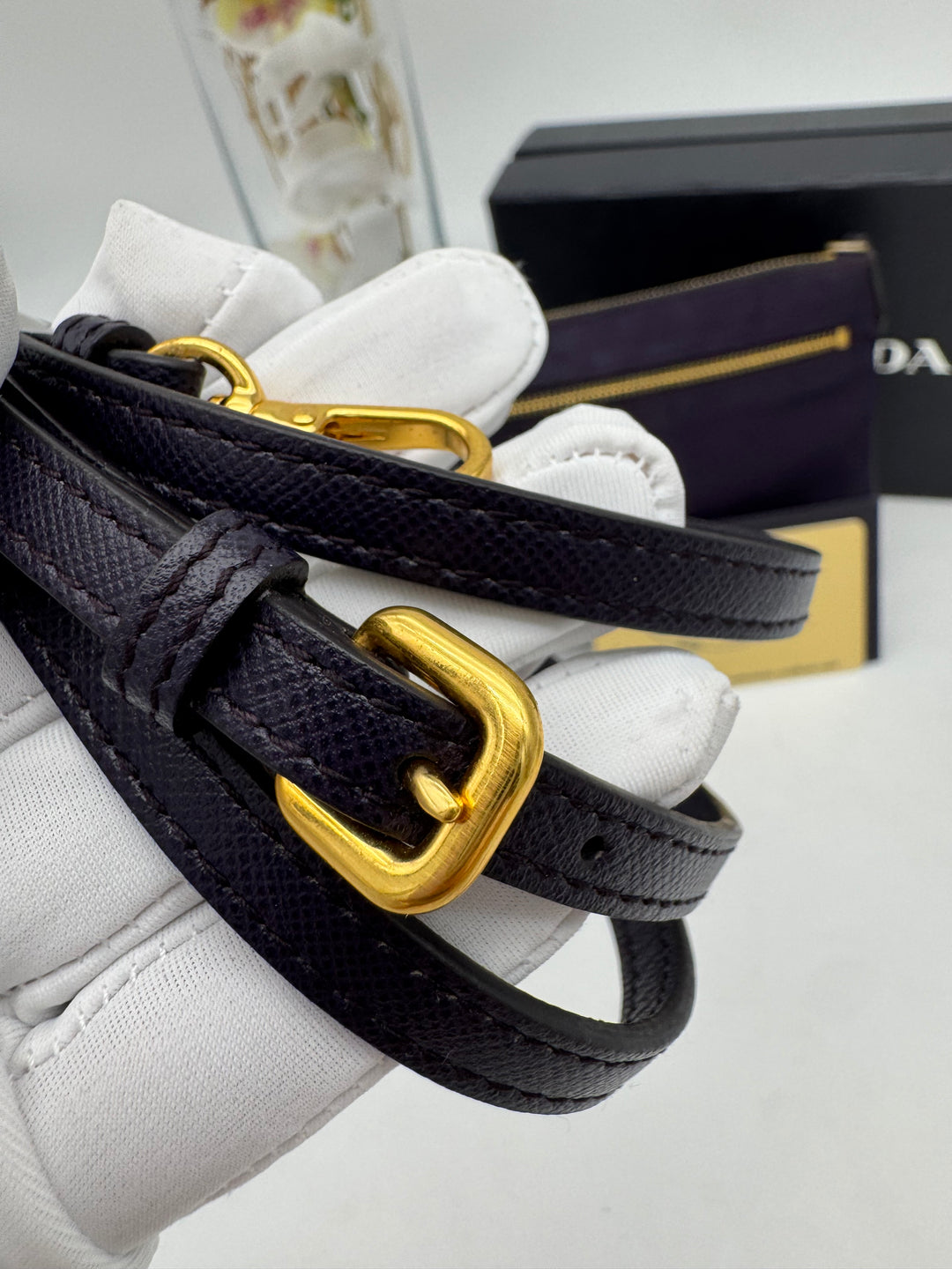 PRADA NYLON & SAFFIANO SLING
