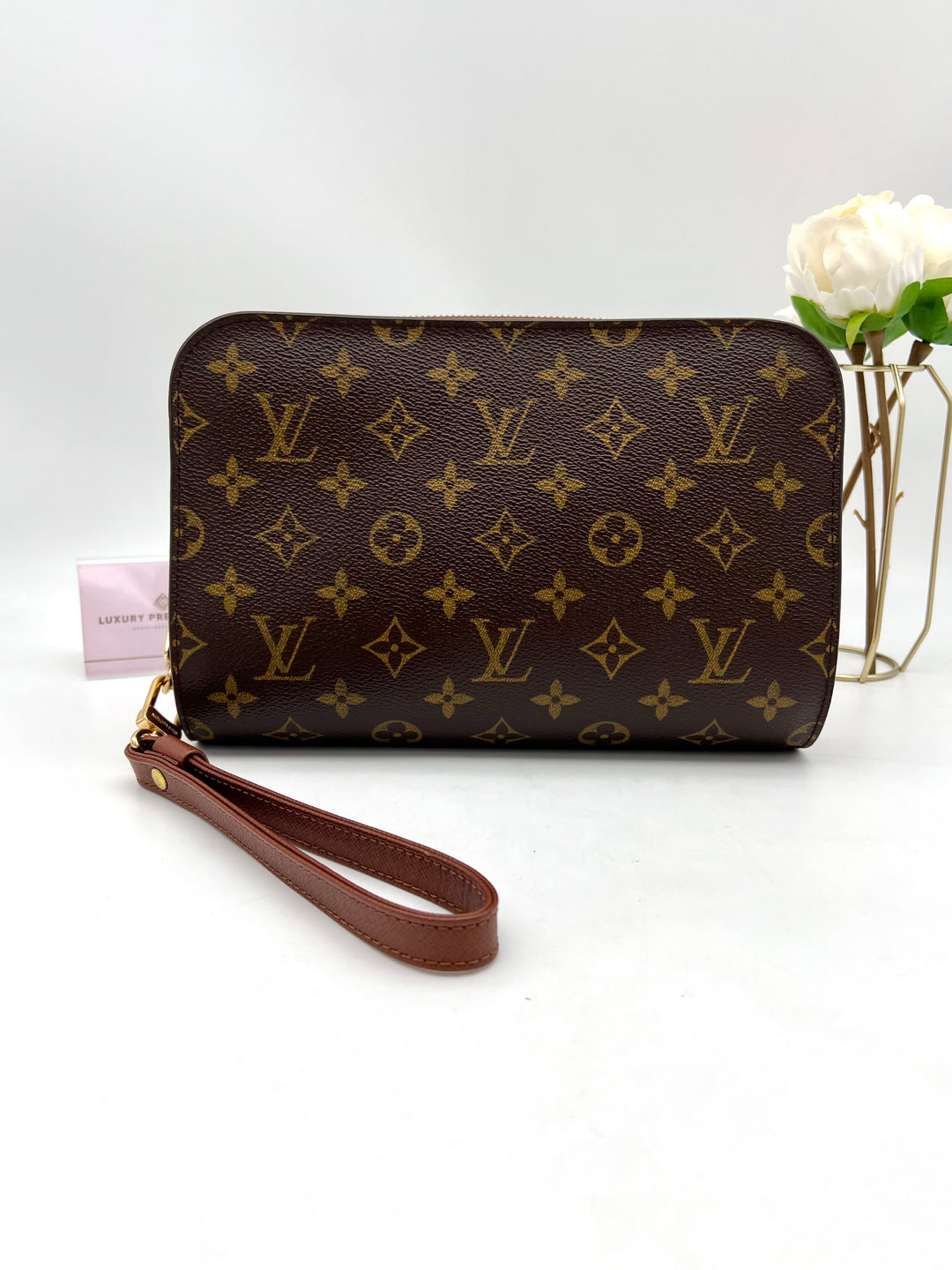 LOUIS VUITTON MONOGRAM ORSAY CLUTCH