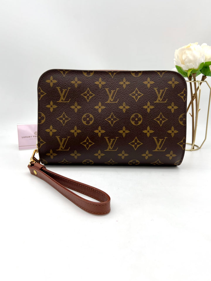 LOUIS VUITTON MONOGRAM ORSAY CLUTCH
