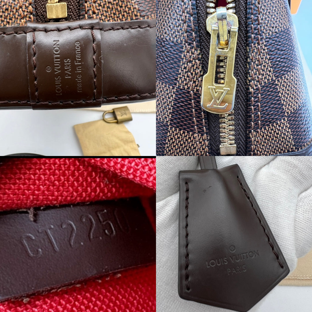 LOUIS VUITTON ALMA BB DAMIER EBENE