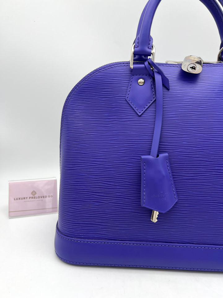 LOUIS VUITTON ALMA PM EPI