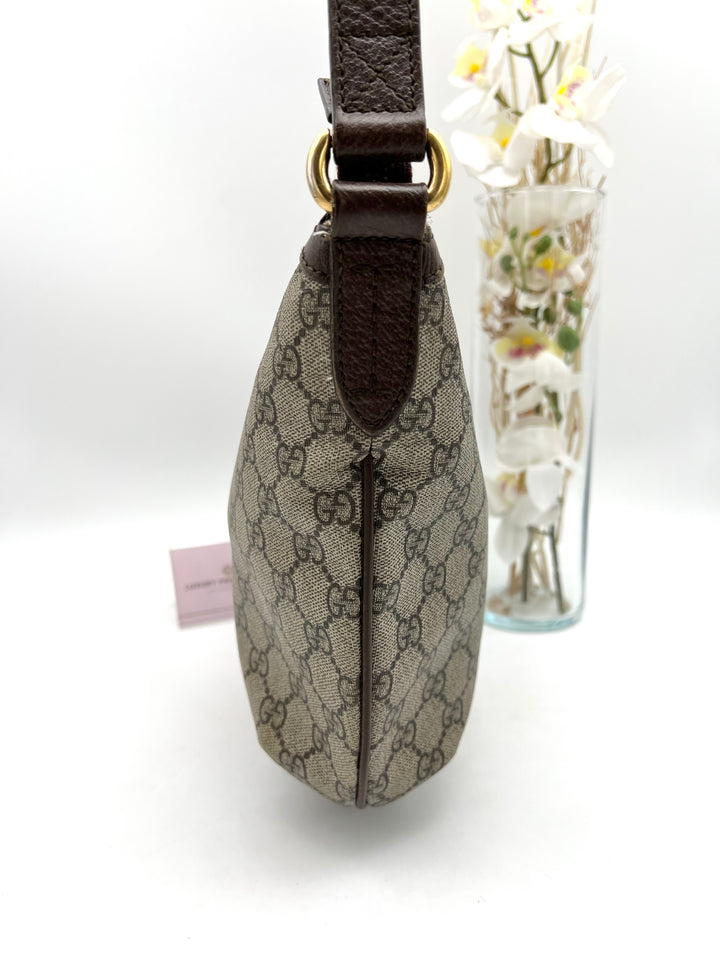 GUCCI PVC OPHIDIA SHOULDER BAG (NEW VERSION )