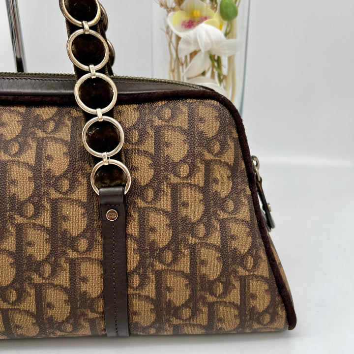 CHRISTIAN DIOR ROMANTIQUE BOSTON BAG VINTAGE