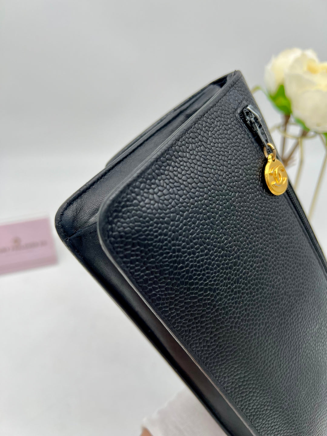 CHANEL CAVIAR TIMELESS CLUTCH