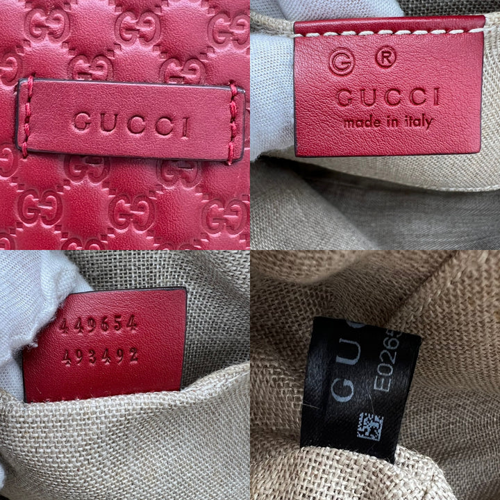 GUCCI MICROGUCCIMA MINI DOME 2 WAY BAG