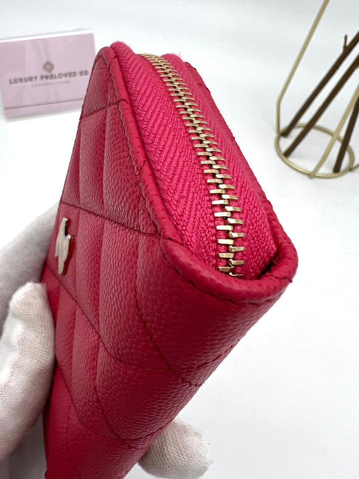 CHANEL CLASSIC ZIP COIN WALLET