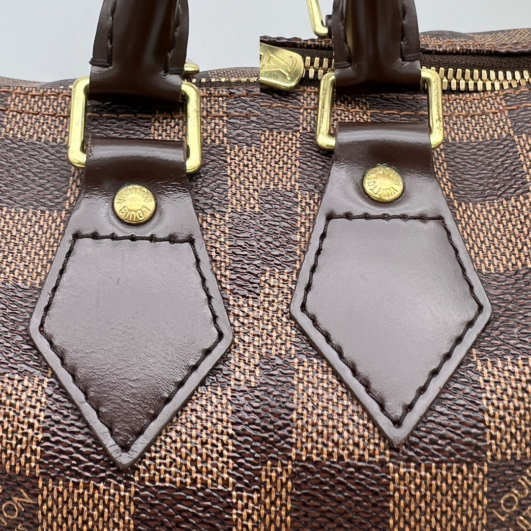 LOUIS VUITTON BANDOULIERE 30 DAMIER EBENE