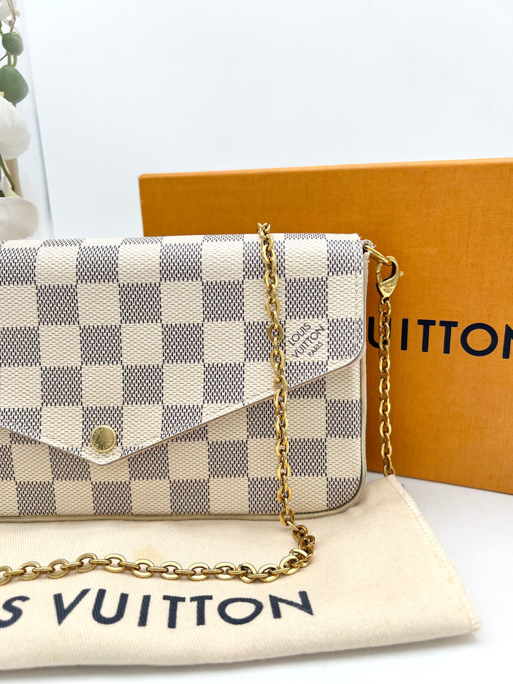 LOUIS VUITTON FELICIE AZUR