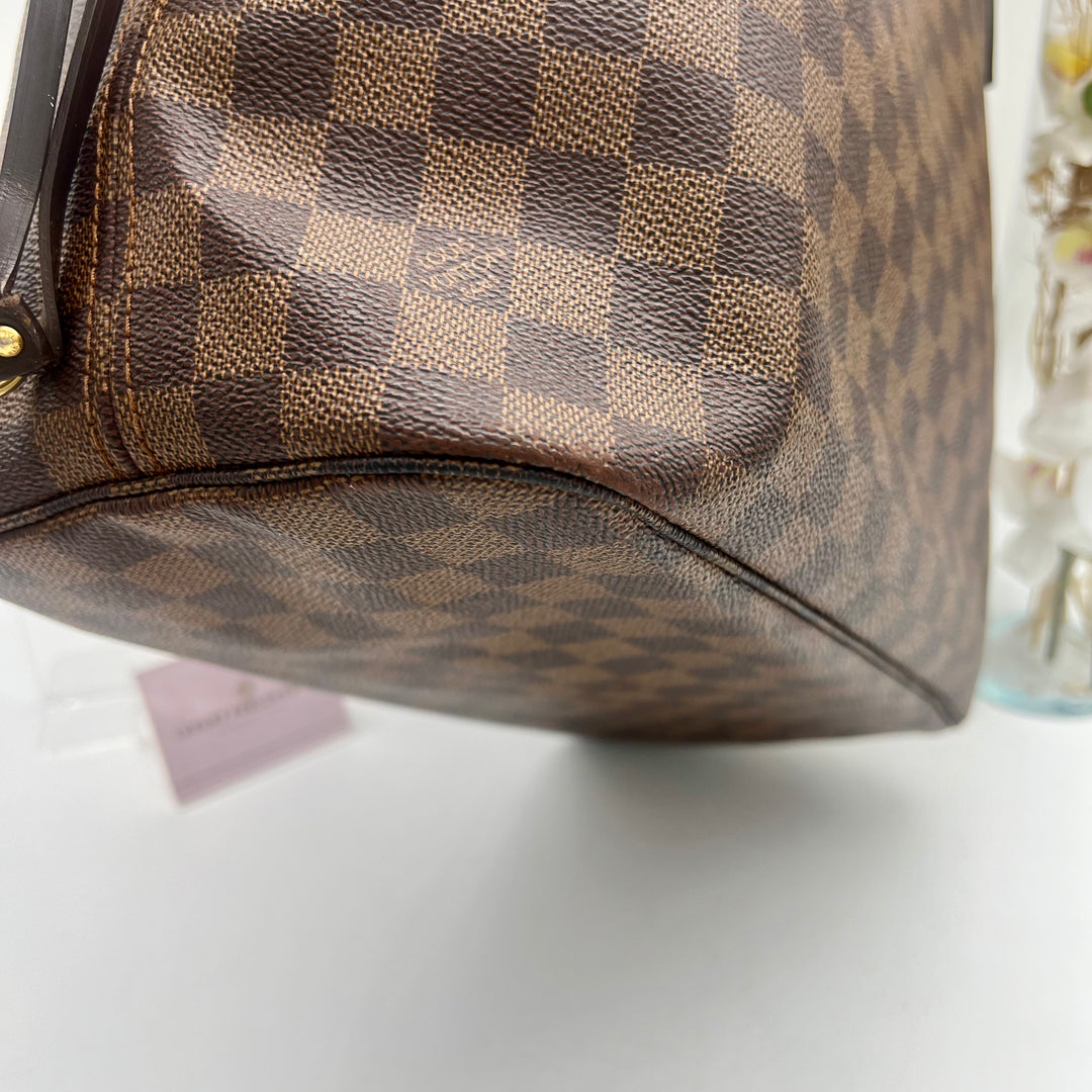 LOUIS VUITTON NEVERFULL MM DAMIER EBENE