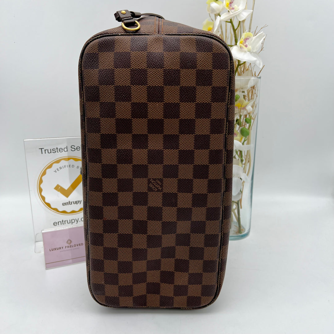 LOUIS VUITTON NEVERFULL MM DAMIER EBENE