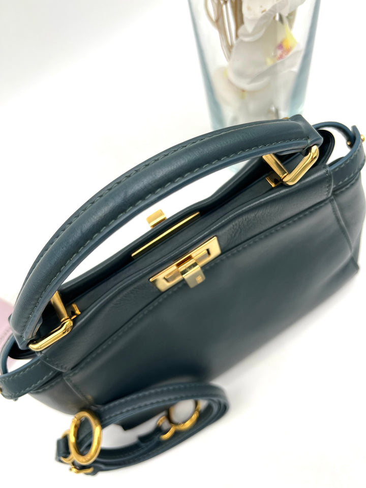 FENDI PEEKABOO SOFT LEATHER MINI