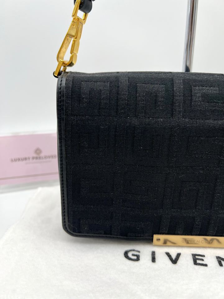 GIVENCHY MONOGRAM SHOULDER POUCH