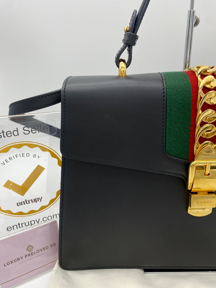 GUCCI MEDIUM SYLVIE SATCHEL