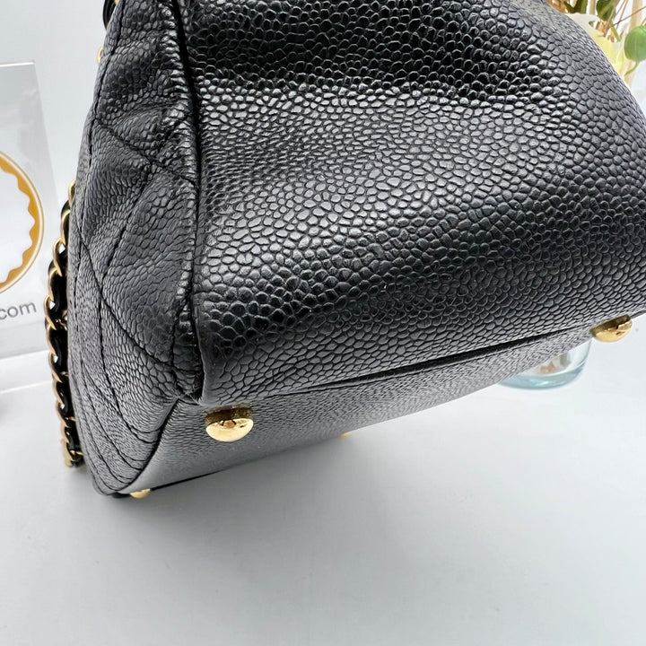 CHANEL CAVIAR PETIT TIMELESS TOTE PTT