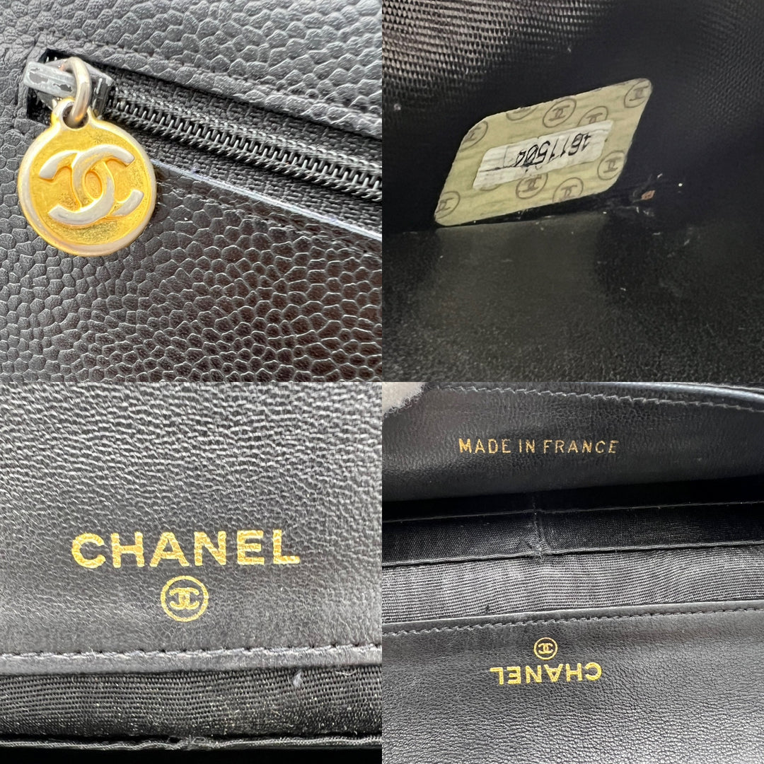 CHANEL CAVIAR TIMELESS CLUTCH
