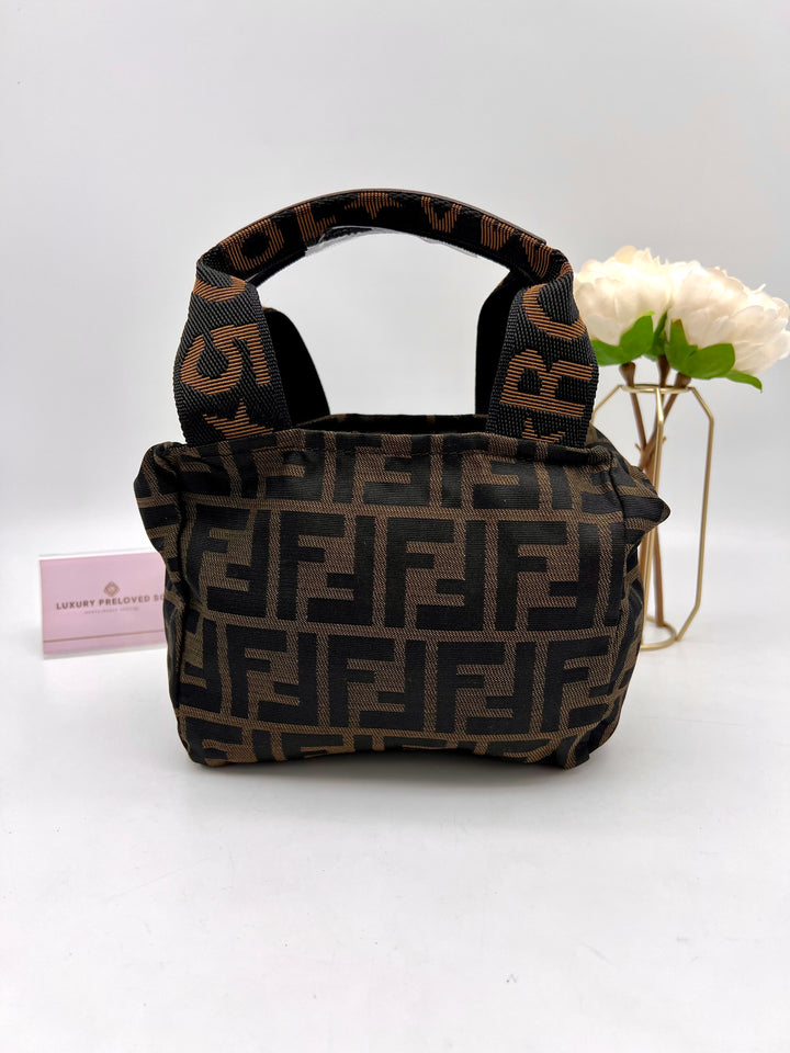FENDI CANVAS SMAL HANDBAG