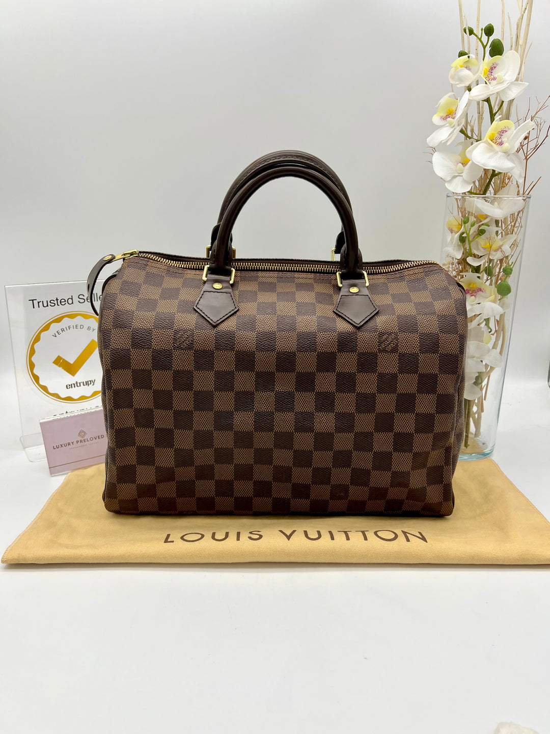 LOUIS VUITTON SPEEDY 30 DAMIER EBENE