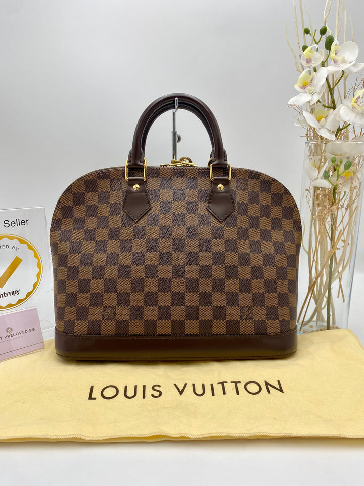 LOUIS VUITTON ALMA PM DAMIER EBENE