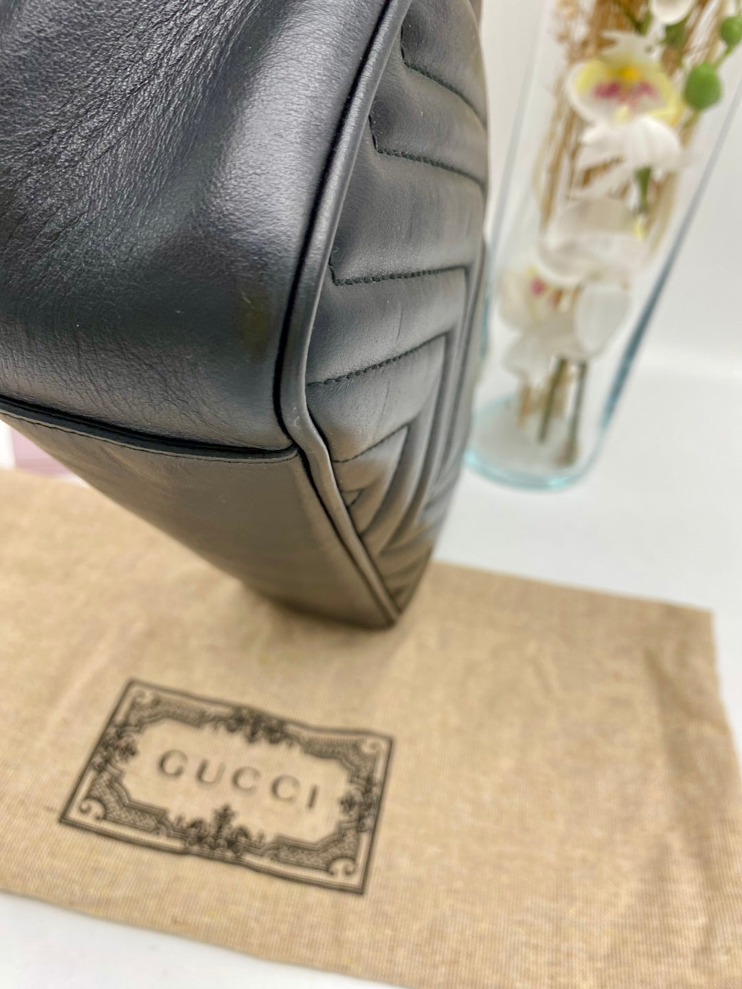 GUCCI MARMONT QUILTED GHW SHOULDER BAG