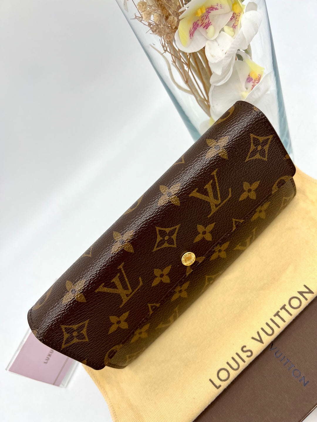 LOUIS VUITTON SARAH WALLET MONOGRAM