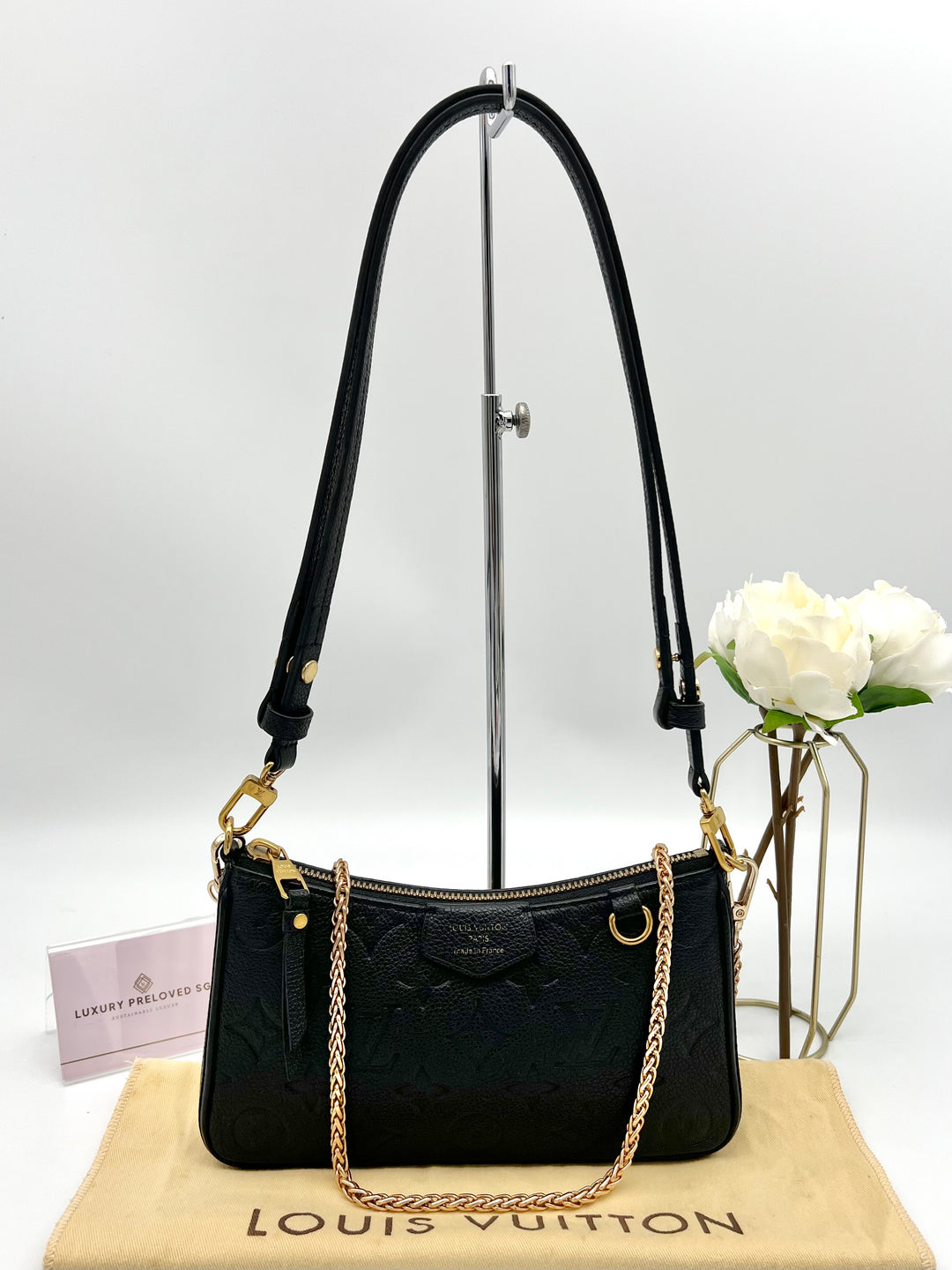LOUIS VUITTON EASY POUCH EMPRIENTE