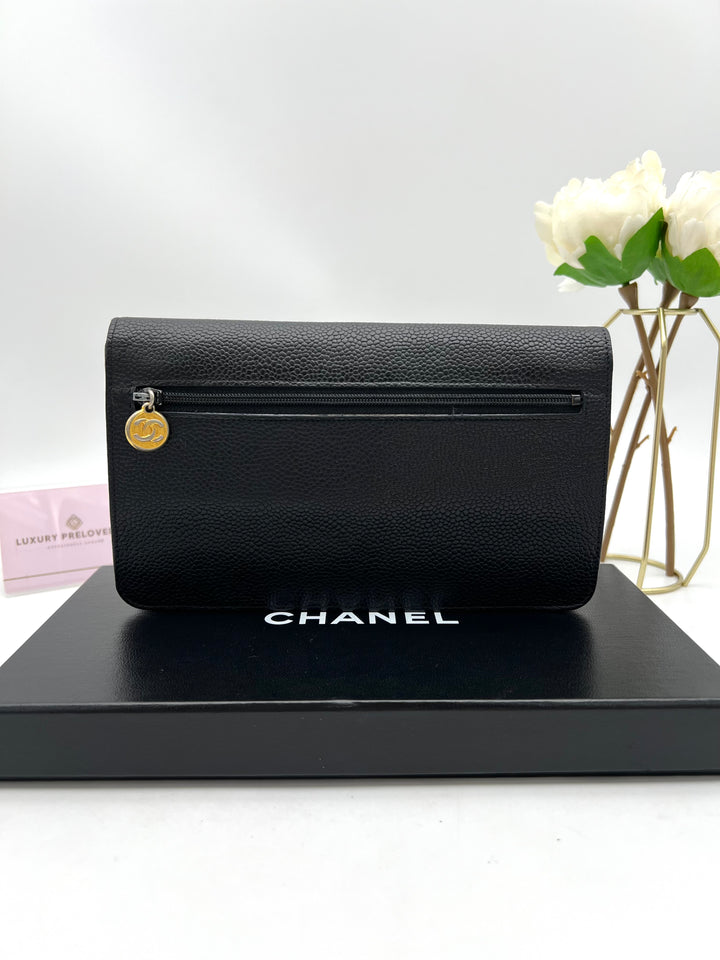 CHANEL CAVIAR TIMELESS CLUTCH