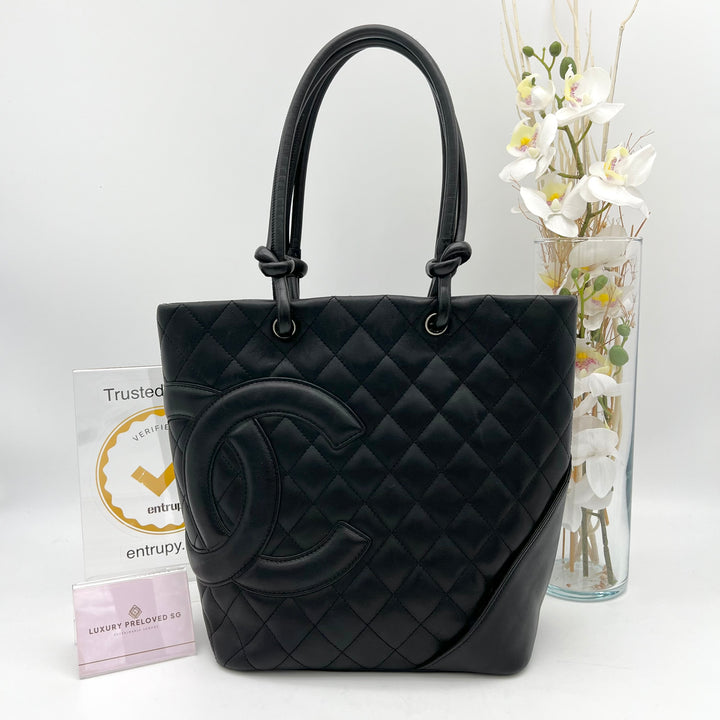 CHANEL COCO MARK CAMBON TOTE