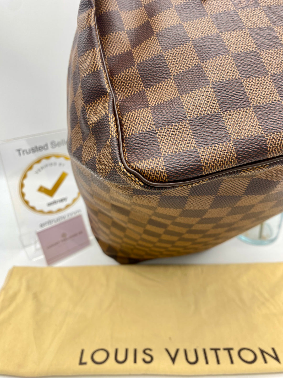 LOUIS VUITTON SPEEDY 35 DAMIER EBENE