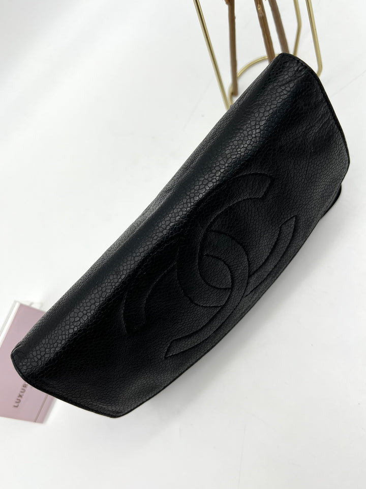 CHANEL CAVIAR TIMELESS CLUTCH