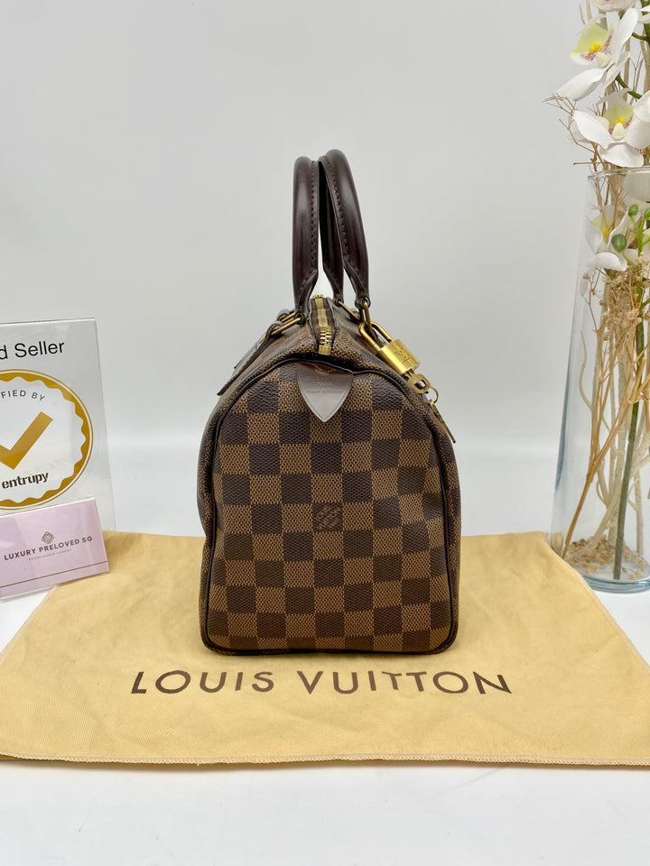 LOUIS VUITTON SPEEDY 25 DAMIER