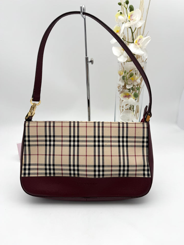 BURBERRY LONDON SHOULDER BAG PVC