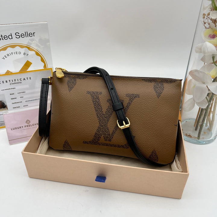 LOUIS VUITTON TWIN POCHETTE REVERSE