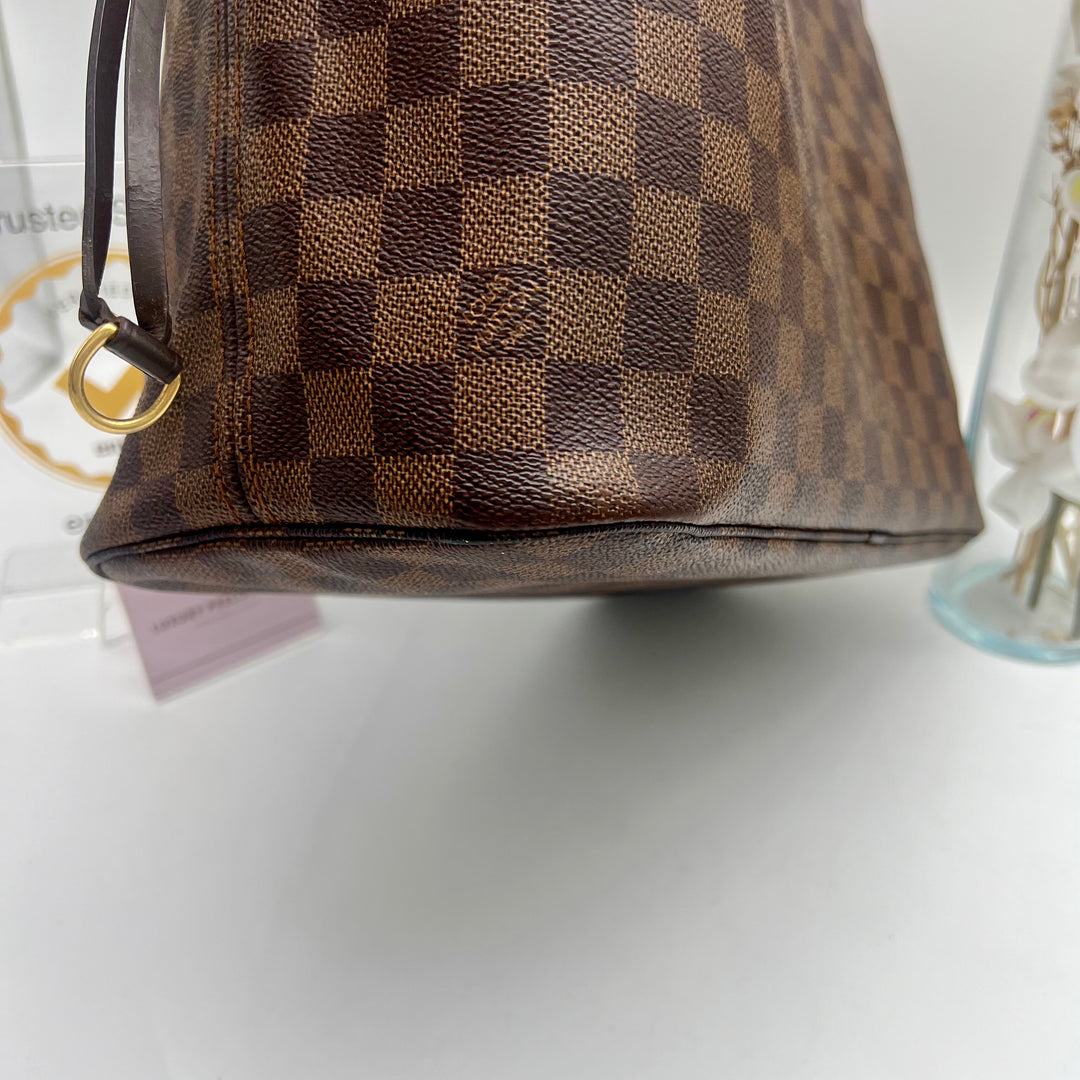 LOUIS VUITTON NEVERFULL MM DAMIER EBENE